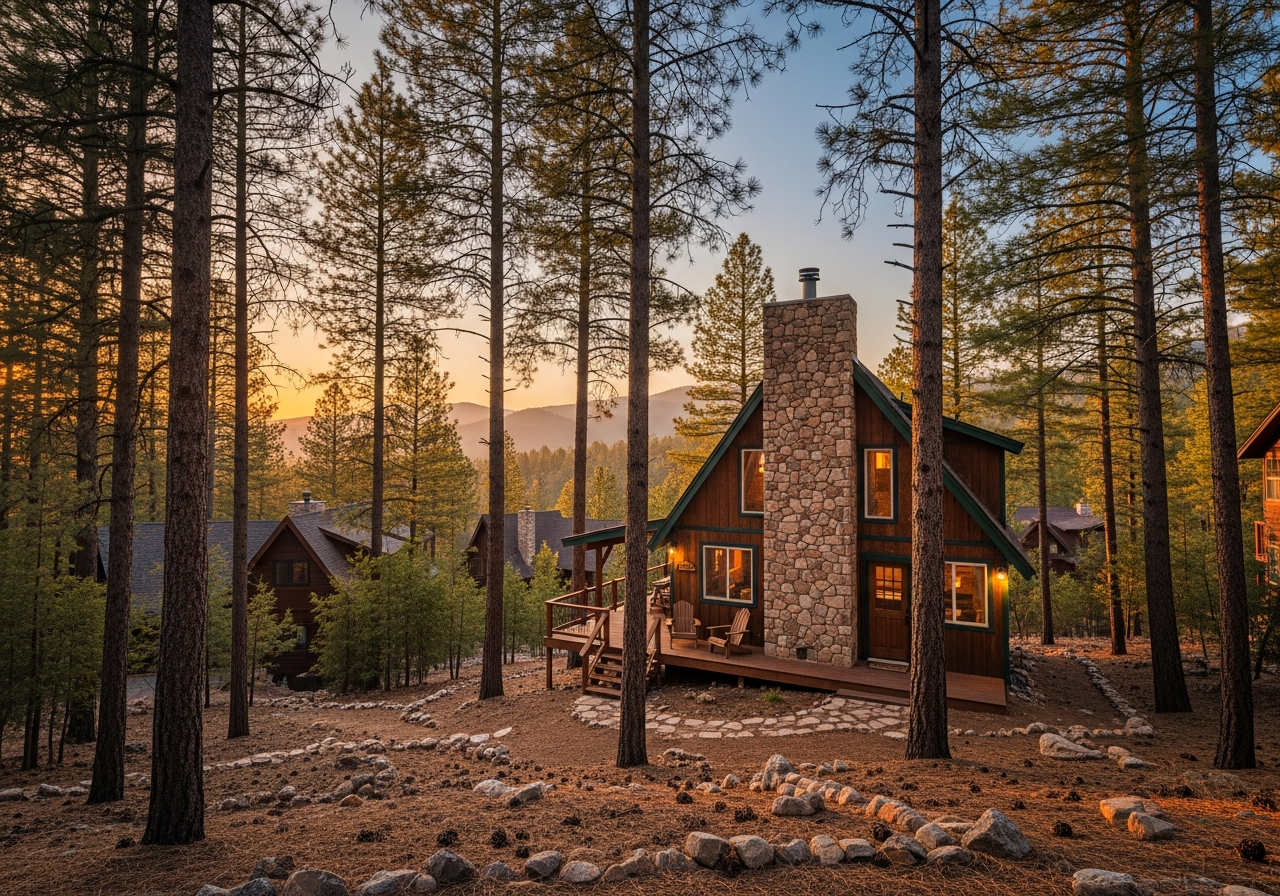 Kachina Village Mountain Cabin Among Ponderosa Pines